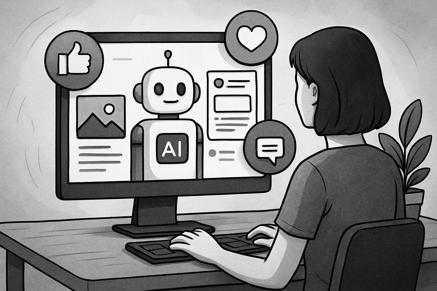 Creating Engaging Social Content with AI: A Practical Guide